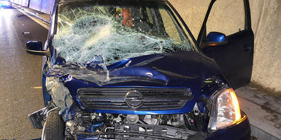 Auffahrunfall am Freitagmorgen auf der A3.