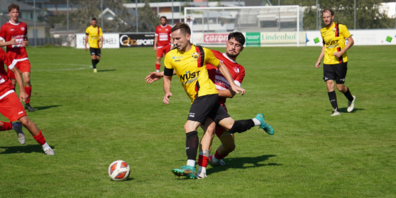 Egzon Shabani ist in dieser Vorrunde nicht zu stoppen und erzielte in Buchs seine Saisontreffer 14 und 15. 