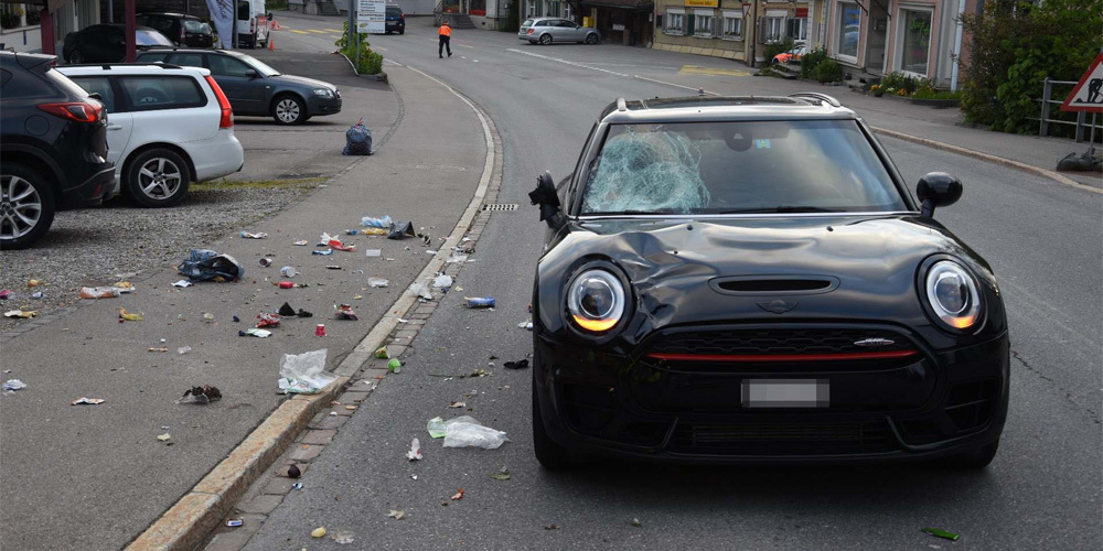 Der Unfall erreignete sich letzten Donnerstag.