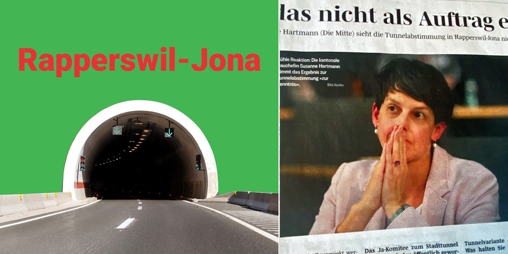 Bauchefin Susanne Hartmann sagt der Linth-Zeitung, wie der Kanton die Tunnelabstimmung sieht.