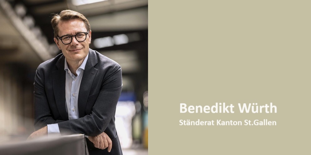 Wir sprachen mit Beni Würth, Ständerat des Kantons St.Gallen.
