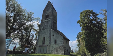 Die Kirche St. Peter und Paul auf der Insel Ufnau ist eine der Ur-Pfarrkirchen der Region.