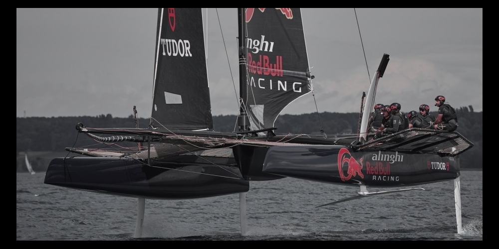 Neue Hoffnung: Alinghi profitiert von Rückenwind.