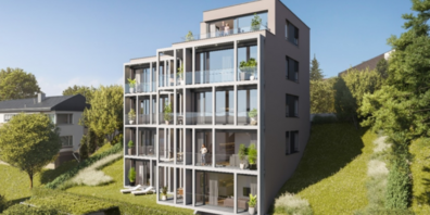 Visualisierung der neuen Wohnungen