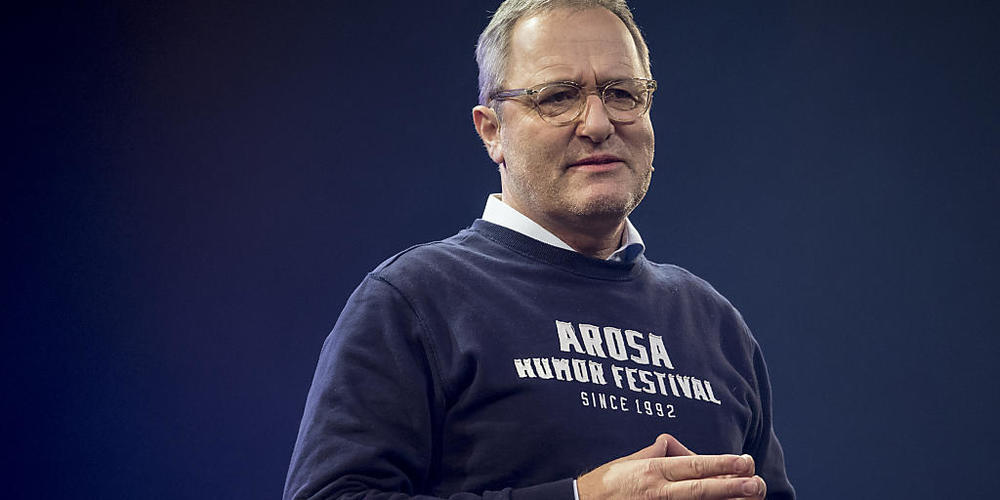 Frank Baumann leitet noch bis Ende Saison das Arosa Humorfestival. (Archivbild)