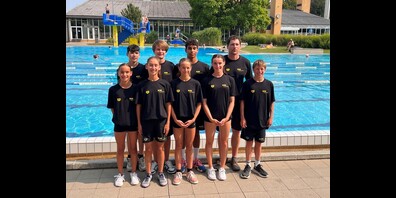  Schaffhauser Fraktion nimmt an den Nachwuchsschweizermeisterschaften im Schwimmen teil.