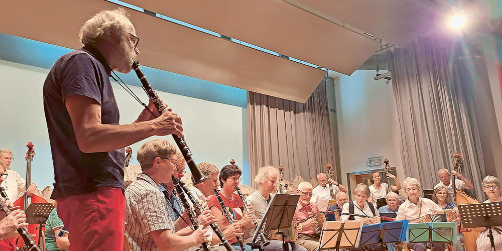 Domenic Janett als Komponist und Klarinettist. 