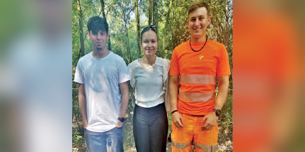 Erfolgreicher Lehrabschluss bei der Gemeinde Eschenbach: (v.l.) Mathias Hässig, Livia Tschümperlin und Fabian Ochsner.