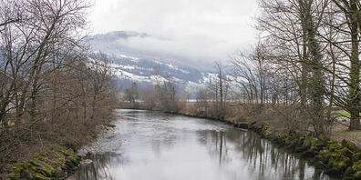 Die Muota bei Brunnen SZ. (Archivaufnahme)