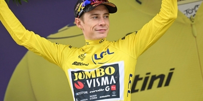 Sieger wie im Vorjahr: der Däne Jonas Vingegaard wiederholt den grossen Triumph.