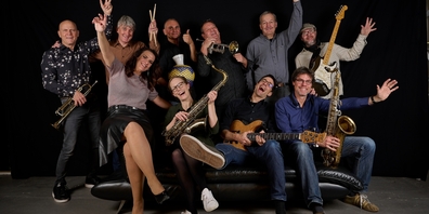 Die Band «Funkollective» bringt besonderen Schwung auf die Bühne