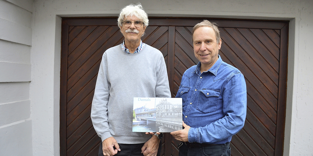 Haben ein Buch über Wipkingen herausgegeben (v. l.): Martin Bürlimann (Text) und Kurt Gammeter (Bilder).