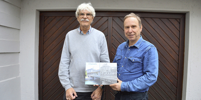 Haben ein Buch über Wipkingen herausgegeben (v. l.): Martin Bürlimann (Text) und Kurt Gammeter (Bilder).