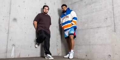 Rapture Boy (rechts) und Gil Glaze