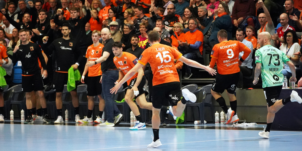 Die Kadetten spielen auch in der kommenden Saison in der European League, dem zweithöchsten europäischen Wettbewerb. 