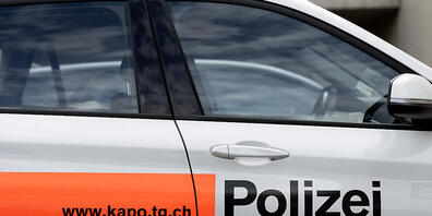 Die Kantonspolizei Thurgau musste am Sonntag wegen einer heftigen Auseinandersetzung ausrücken.