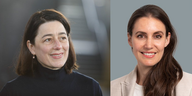 Christine Abbt (l.) und Nora Markwalder.