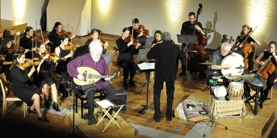 Das Jungorchester initiiert musikalische Begegnungen mit aussergewöhnlichen Persönlichkeiten aus dem Orient.
