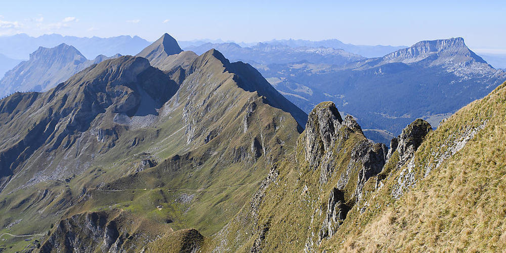 Ein Wanderer ist auf dem Brienzer Rothorn abgestürzt und gestorben. (Archivbild)