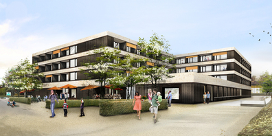 Das neue Alters- und Pflegezentrum Zehntfeld öffnet am 12. August seine Pforten