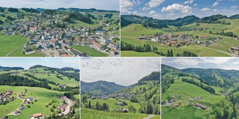 In der Gemeinde wurden diverse Grundstücke übertragen. 