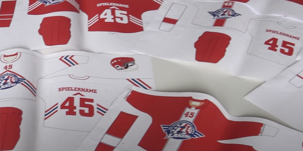 So sehen die grafischen Vorlagen für die Lakers Dress 2023/24 aus.