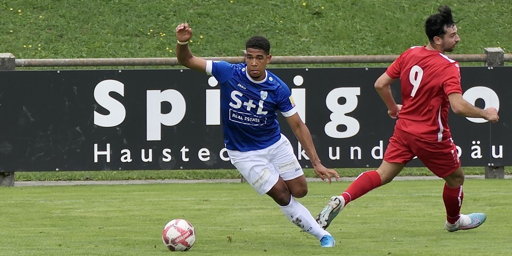 Kevin Egbon erzielte den Treffer zur 0:1 Führung