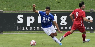 Kevin Egbon erzielte den Treffer zur 0:1 Führung