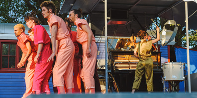 Der Zirkus Chnopf gastiert vom 23. bis 27. August 2023 auf der Kreuzbleiche