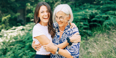 Durften viele schöne, unverhoffte Mutter-Tochter-Momente erleben: Nadine (l.) und Ruth. 