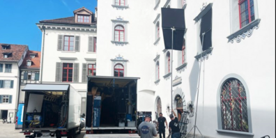 Dreharbeiten im St.Galler Stadthaus