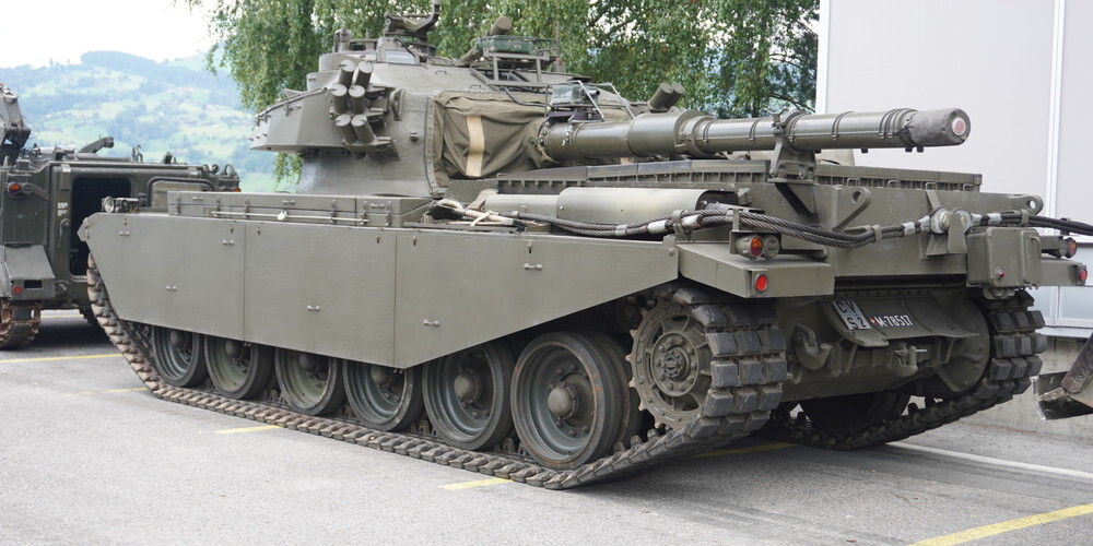 Imposant und furchteinflössend: der Centurion Panzer