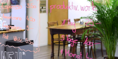 Im September 2019 startete das Gemeinschaftsbüro «produktiv» in Siebnen. (Bild: Salome Brenner)