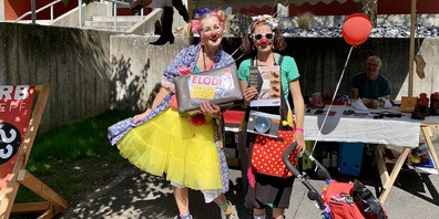 Schlagfertig und zu jedem Spass bereit: Gabriela & Angelika (clowngega.ch) (humor-ist.com)