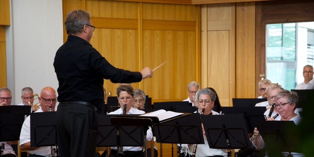 Unter der musikalischen Leitung Markus Eggers spielte die älteste Projektformation des Blasmusikverbandes gross auf.