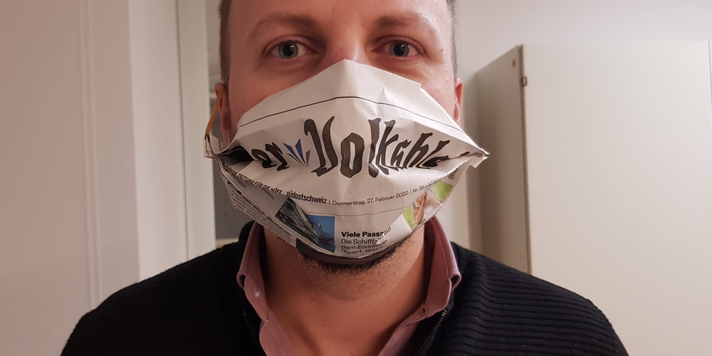 Die Nachricht, dass sich nun auch der Kanton Schwyz gegen das Coronavirus wappnet, hat einige Mitarbeiter in unserem Verlag kreativ werden lassen.