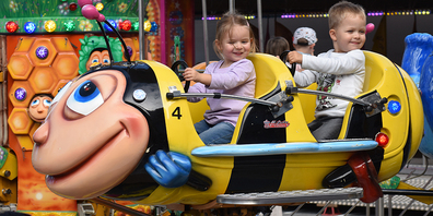 Reichenburg: Und schnell ein Foto fürs Familienalbum schiessen.