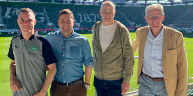 v.l.n.r: Pascal Wicki, Thomas Riklin, Peter Künzle und Karl Brändle.