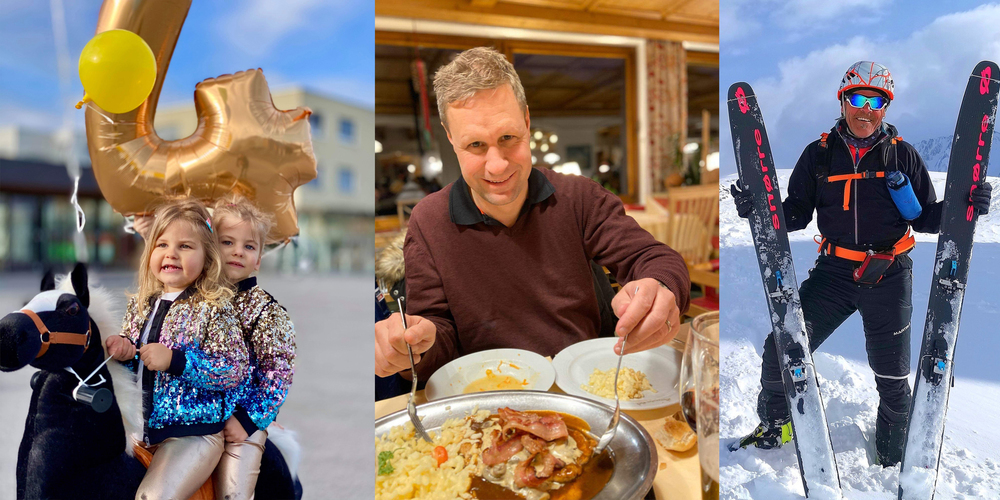 Die Schalttag-Geburikinder: Ella und Iva (4) aus Galgenen, Roger Bührer (44) aus Lachen und Charly Züger (60) aus Vorderthal durften dieseses Jahr am 29. Februar feiern. (Bilder: zvg)