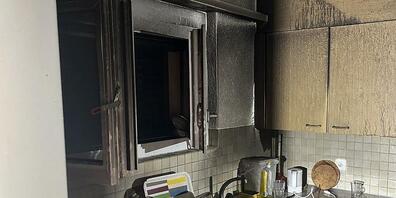Nach einem Küchenbrand ist eine Wohnung derzeit nicht mehr bewohnbar