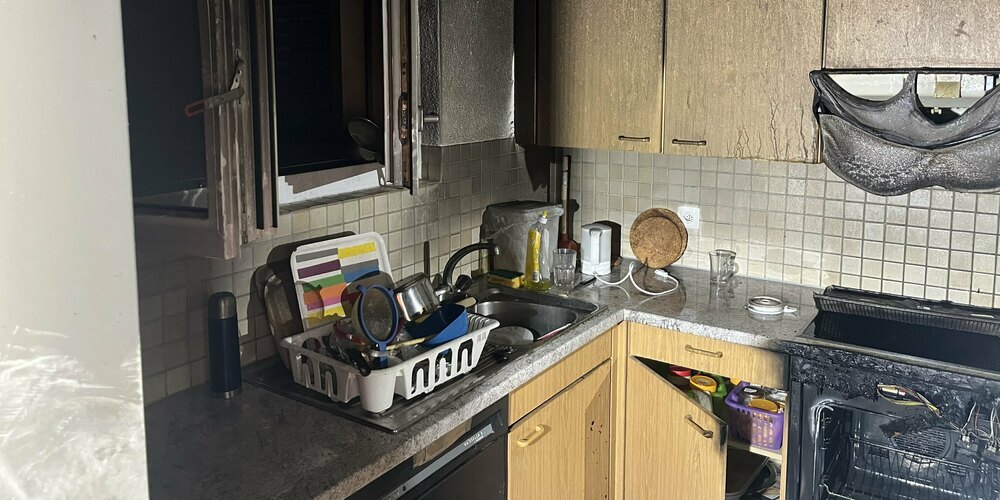 Die Wohnung ist momentan nicht bewohnbar.