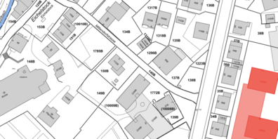 Die Bräggerhausstrasse, die von der Mittendorfstrasse in die Hauptstrasse führt, soll gelöscht werden. 