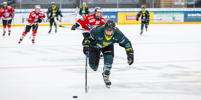 Die HC Thurgau Ladies kämpfen um Tore.
