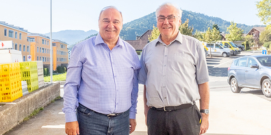 Bald im politischen Ruhestand: SVP-Ständerat Alex Kuprecht (links) und Mitte-Nationalrat Alois Gmür.