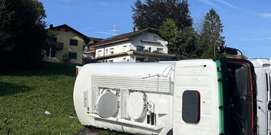 Ein Tankwagen mit Heizöl verunfallte am Montagnachmittag in Eschenbach LU.