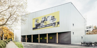 Der «Um!Bau» wurde in einer Bauzeit von nur sechs Monaten vor der Tonhalle hochgezogen