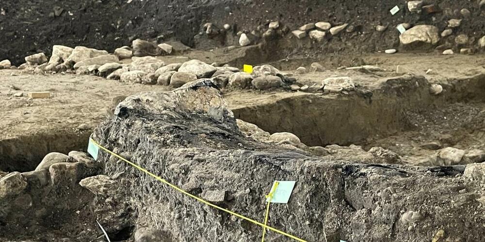 Die Grabungsstätte in Stans NW ist am 21. Oktober für die Öffentlichkeit zugänglich.