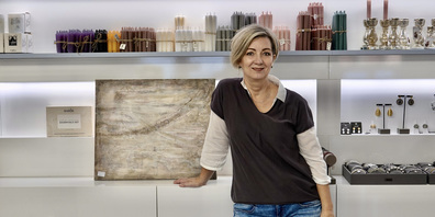Sylvia Schneiter, die kreative Seele im Atelier chic & charme, Eschenbach SG