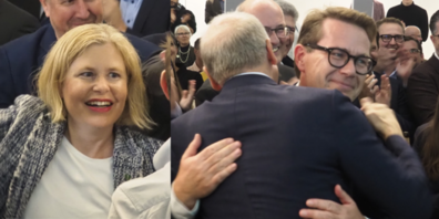 Esther Friedli und Benedikt Würth machen das Rennen. 