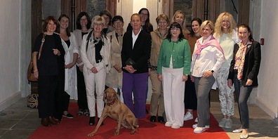 Die Soroptimistinnen vom Club St.Galler Rheintal besuchten den gräflichen Palast in Hohenems